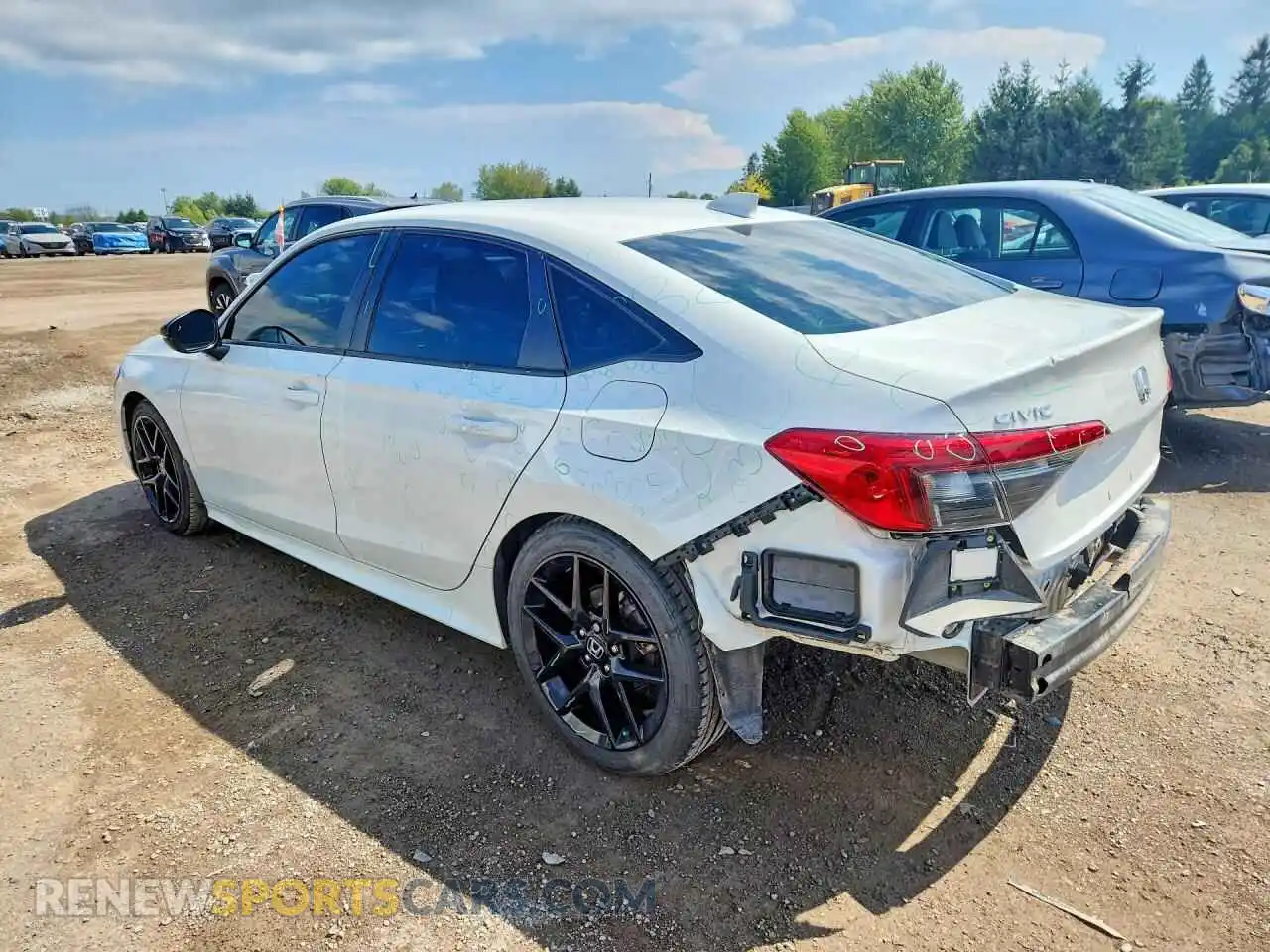 2 Photograph of a damaged car 2HGFE2F57RH114632 HONDA CIVIC 2024