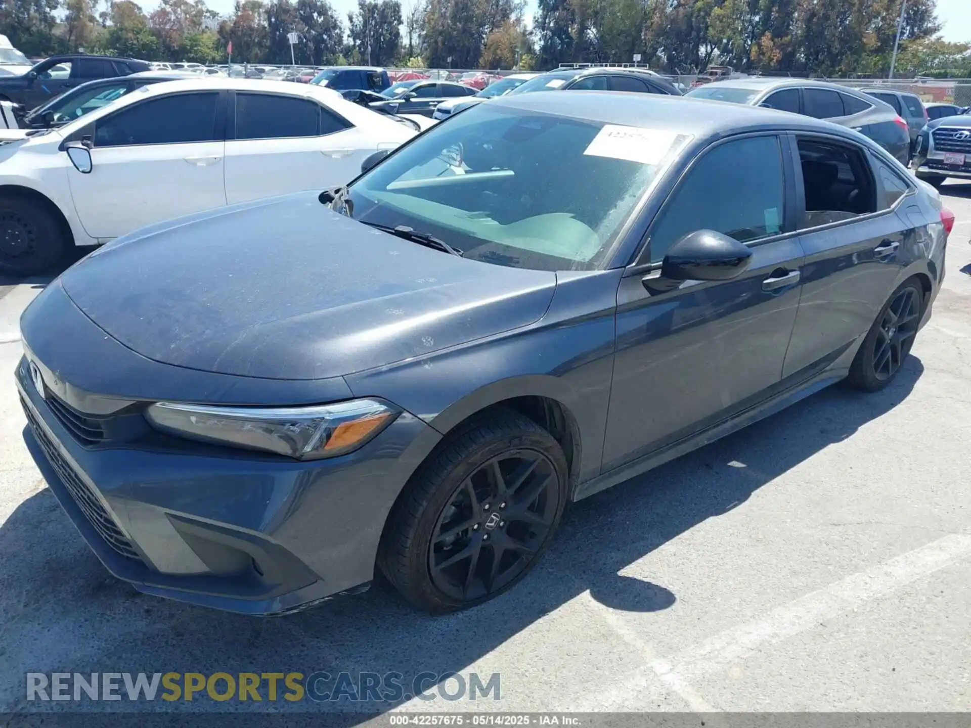 2 Photograph of a damaged car 2HGFE2F57RH506364 HONDA CIVIC 2024