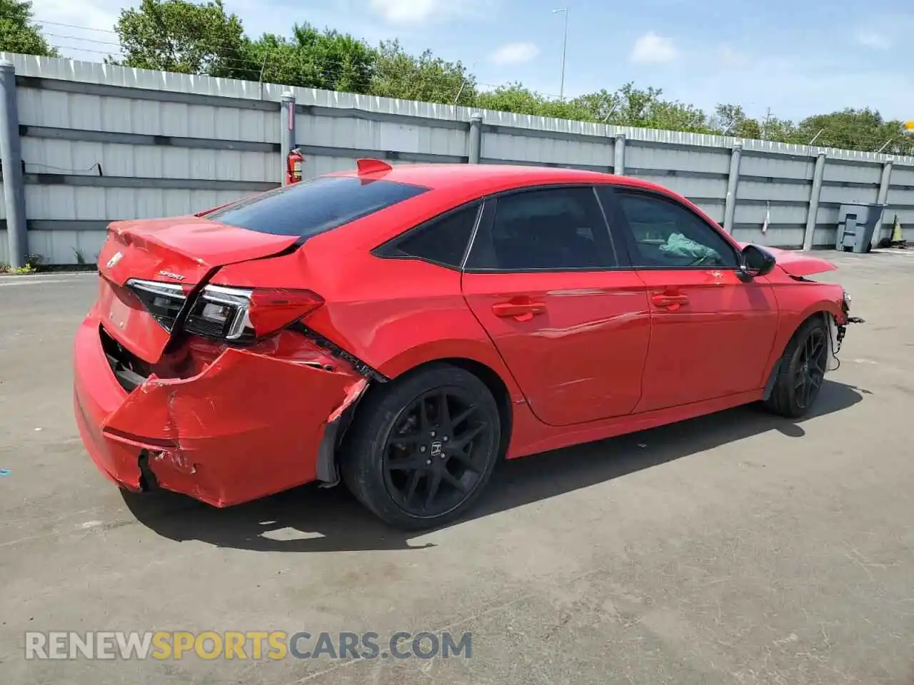 3 Photograph of a damaged car 2HGFE2F57RH509491 HONDA CIVIC 2024