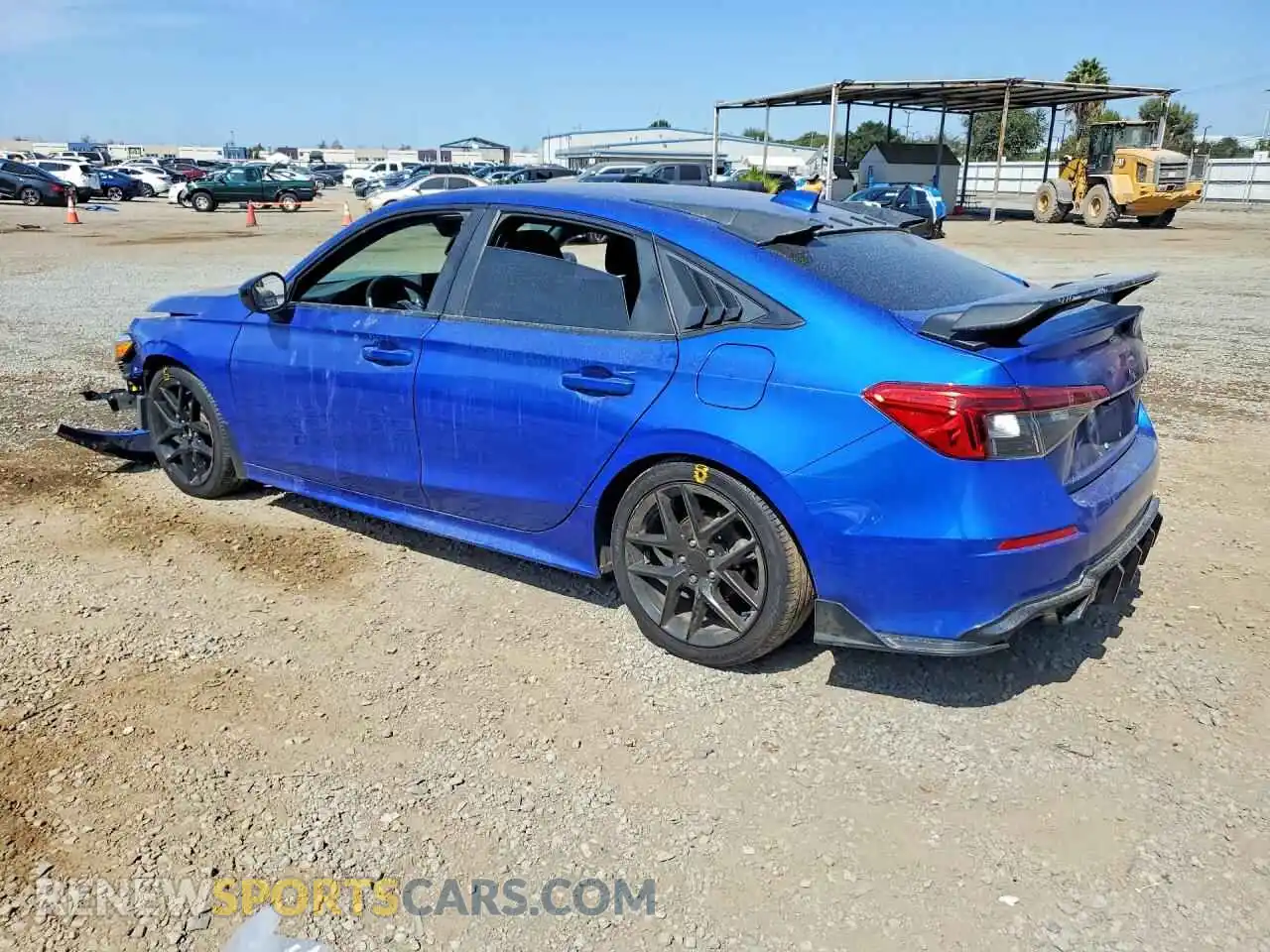 2 fotografías del automóvil dañado 2HGFE2F57RH512083 HONDA CIVIC 2024