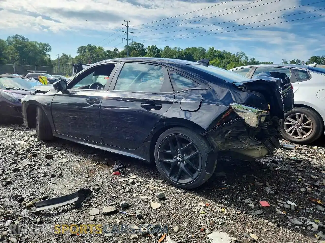 2 Photograph of a damaged car 2HGFE2F57RH515999 HONDA CIVIC 2024