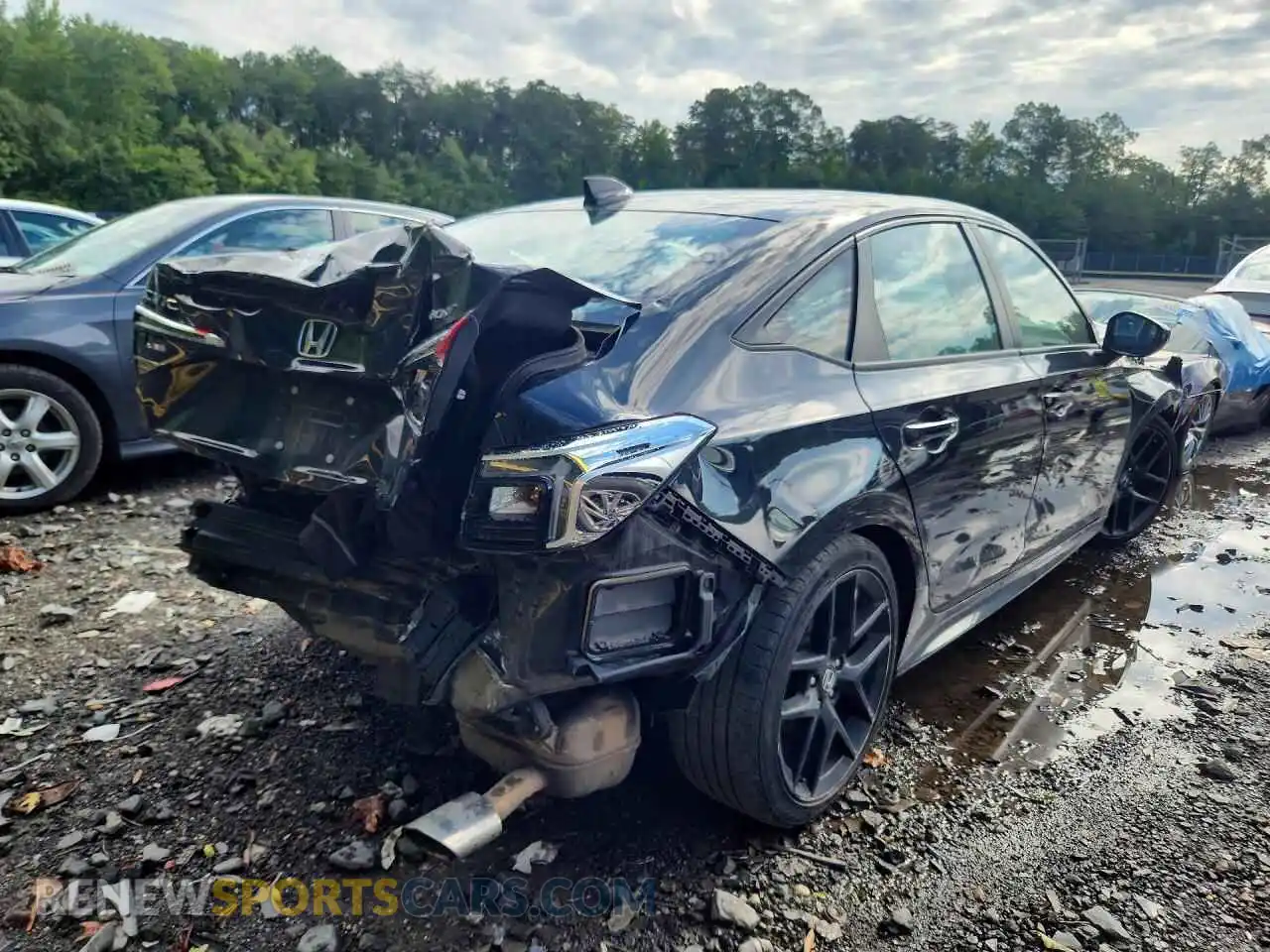 3 Photograph of a damaged car 2HGFE2F57RH515999 HONDA CIVIC 2024