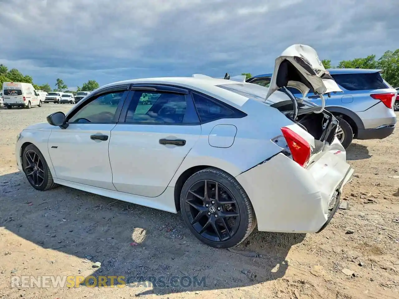 2 Фотография поврежденного автомобиля 2HGFE2F57RH517087 HONDA CIVIC 2024