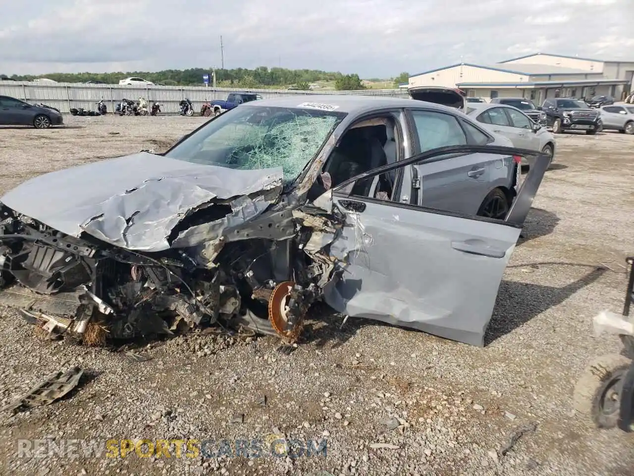 1 Photograph of a damaged car 2HGFE2F57RH528557 HONDA CIVIC 2024
