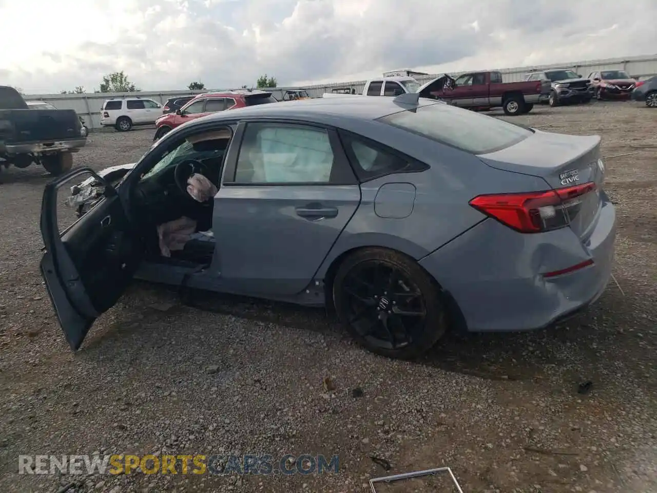 2 Photograph of a damaged car 2HGFE2F57RH528557 HONDA CIVIC 2024