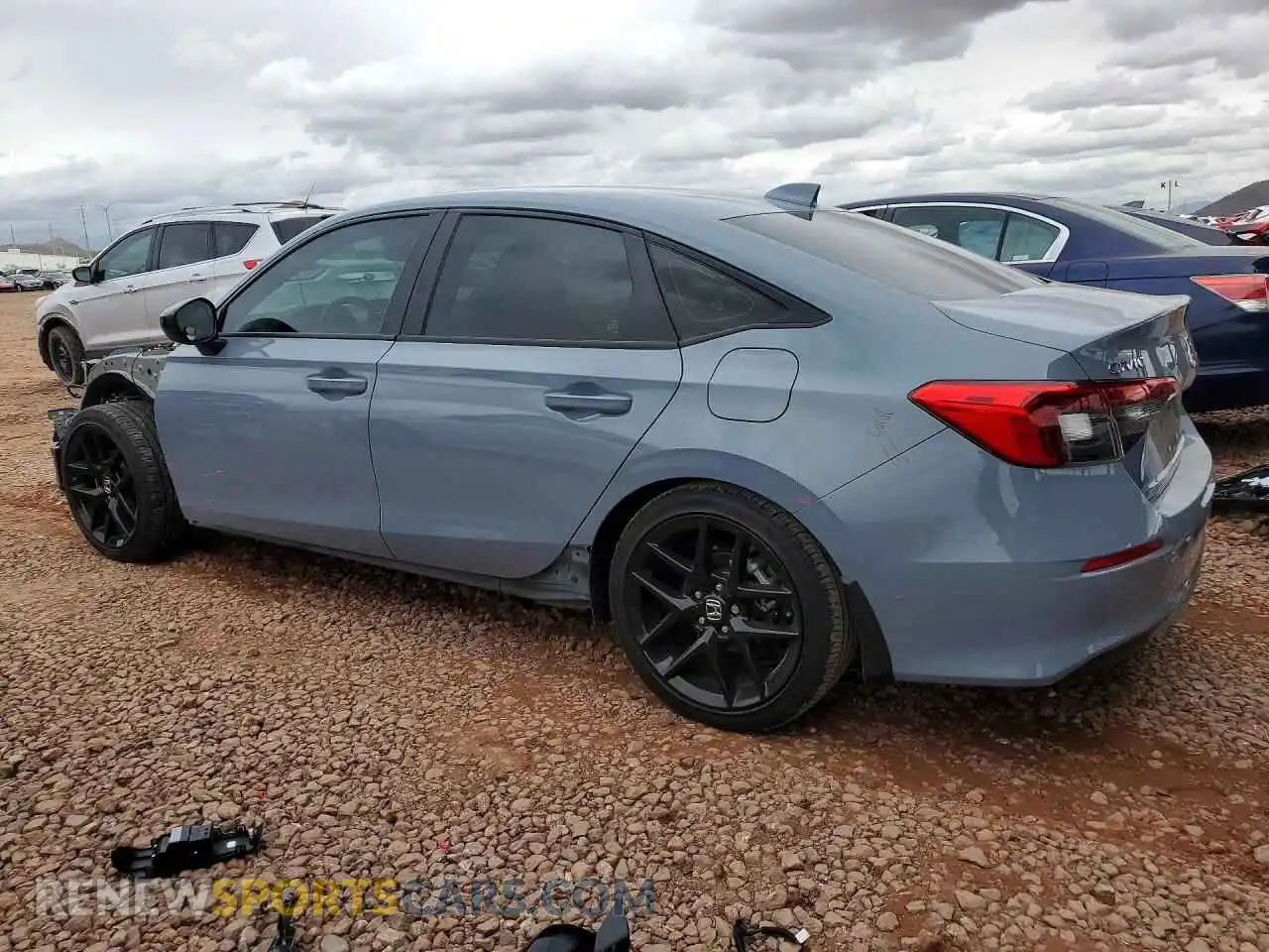 2 Photograph of a damaged car 2HGFE2F57RH535346 HONDA CIVIC 2024