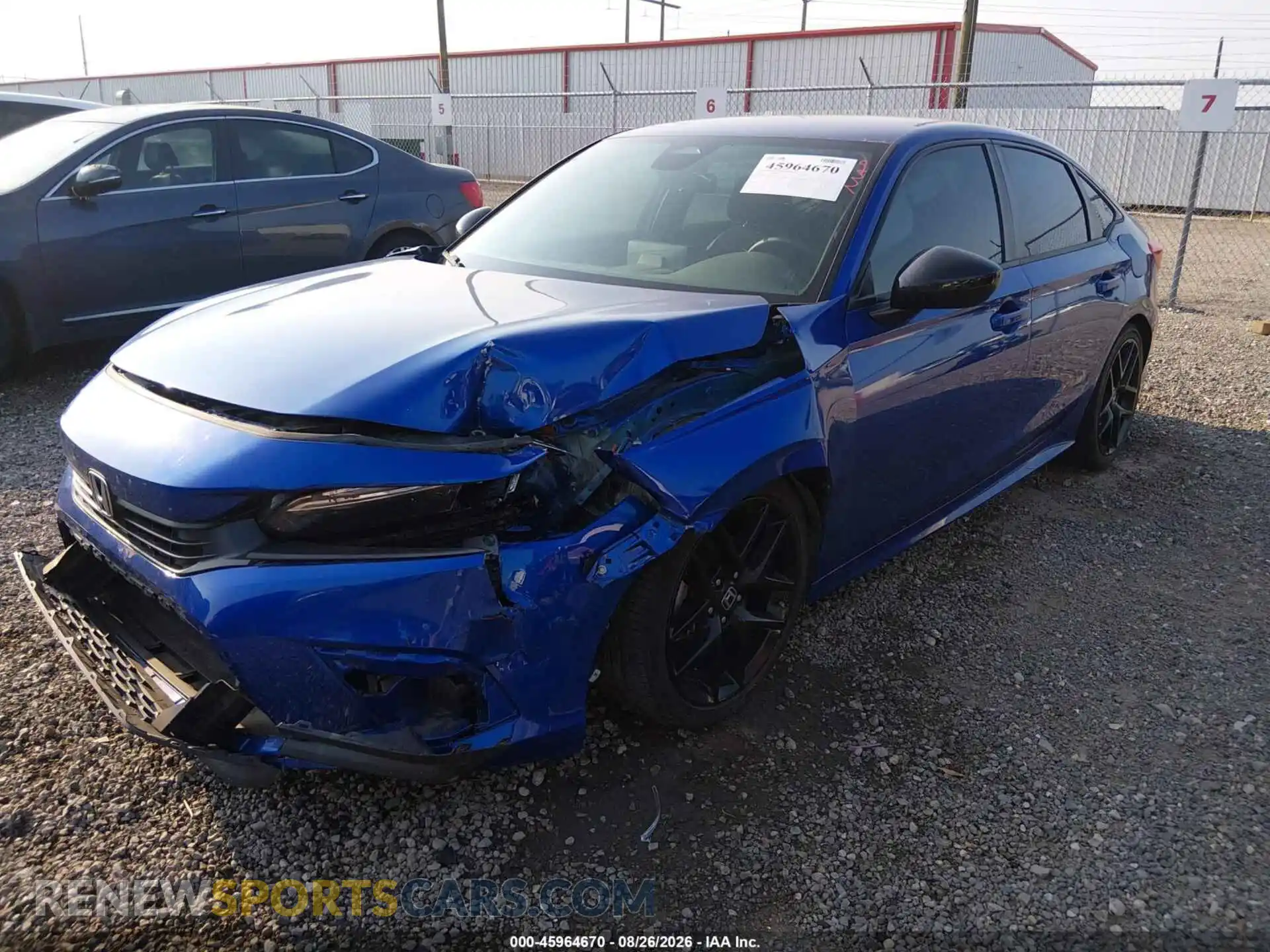 2 fotografías del automóvil dañado 2HGFE2F57RH547867 HONDA CIVIC 2024