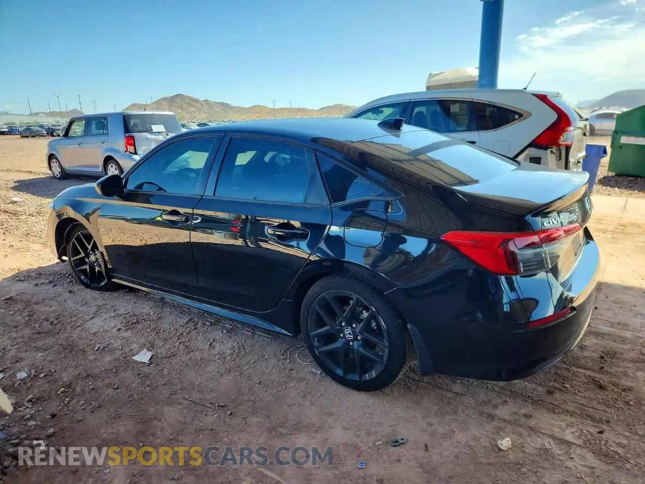 2 Photograph of a damaged car 2HGFE2F57RH553085 HONDA CIVIC 2024