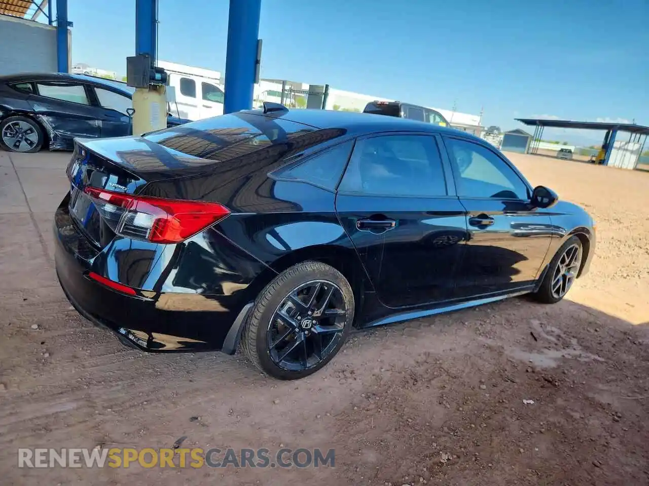 3 Photograph of a damaged car 2HGFE2F57RH553085 HONDA CIVIC 2024