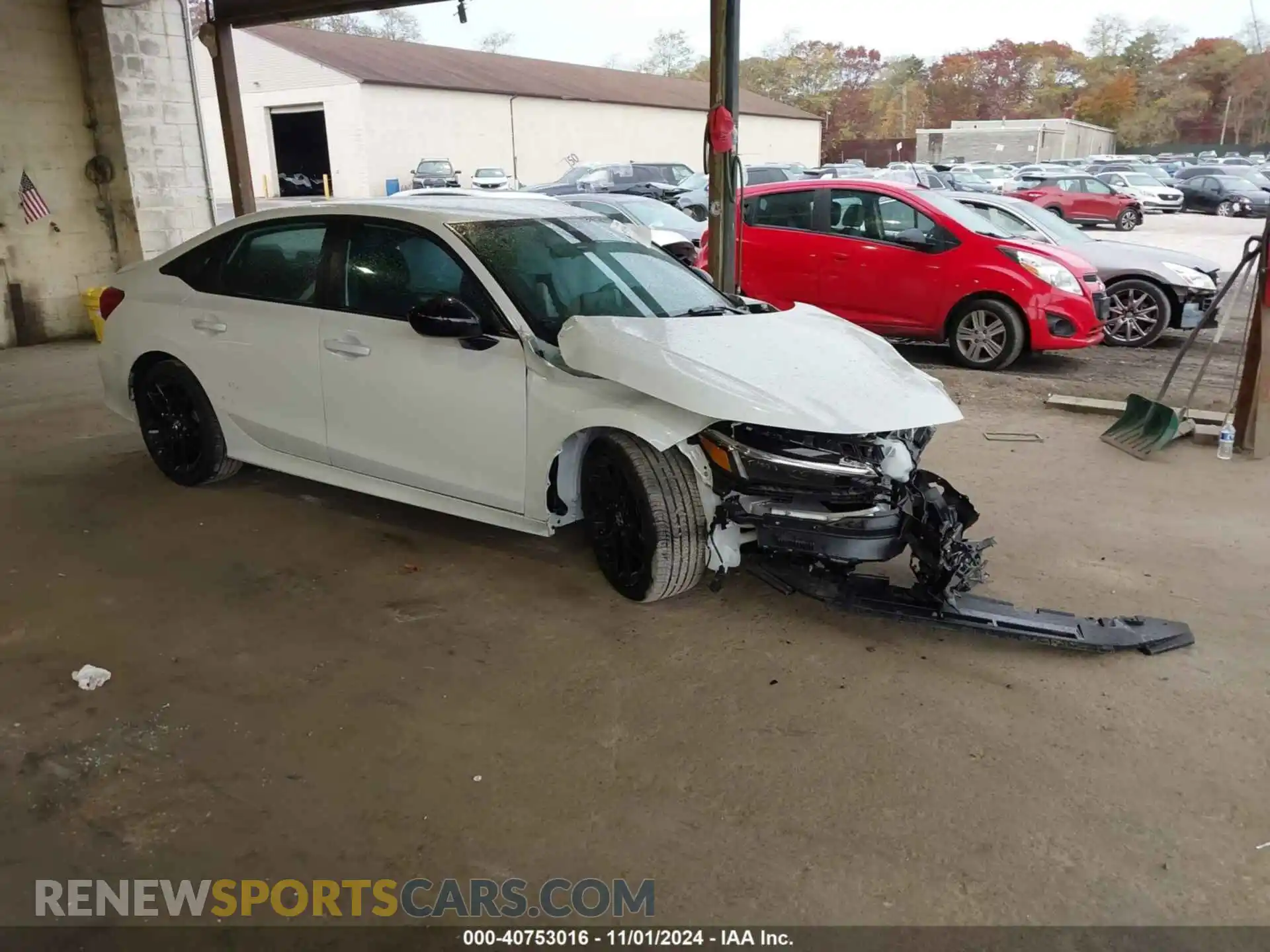 1 Photograph of a damaged car 2HGFE2F57RH561431 HONDA CIVIC 2024