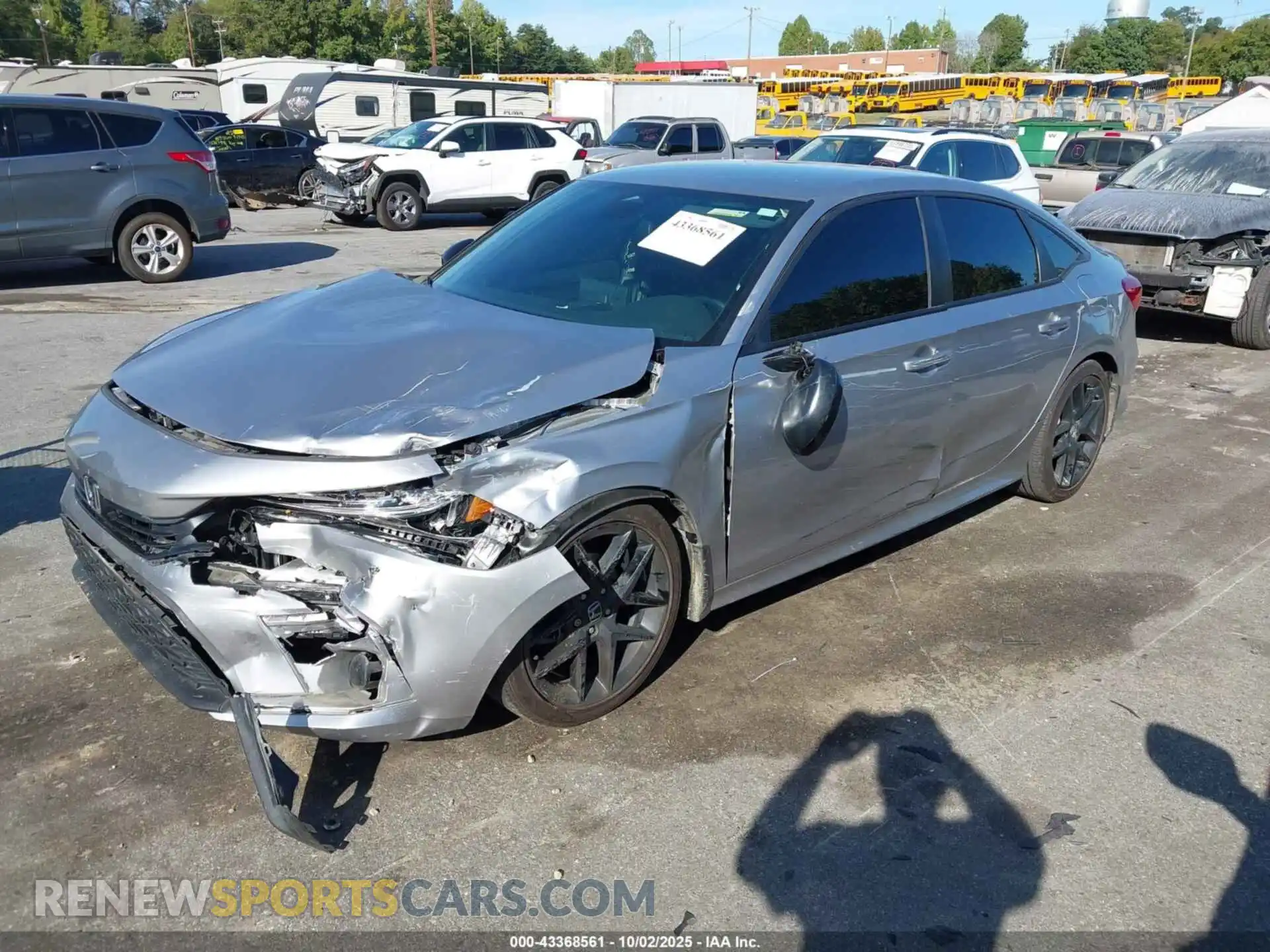 2 Photograph of a damaged car 2HGFE2F57RH572672 HONDA CIVIC 2024