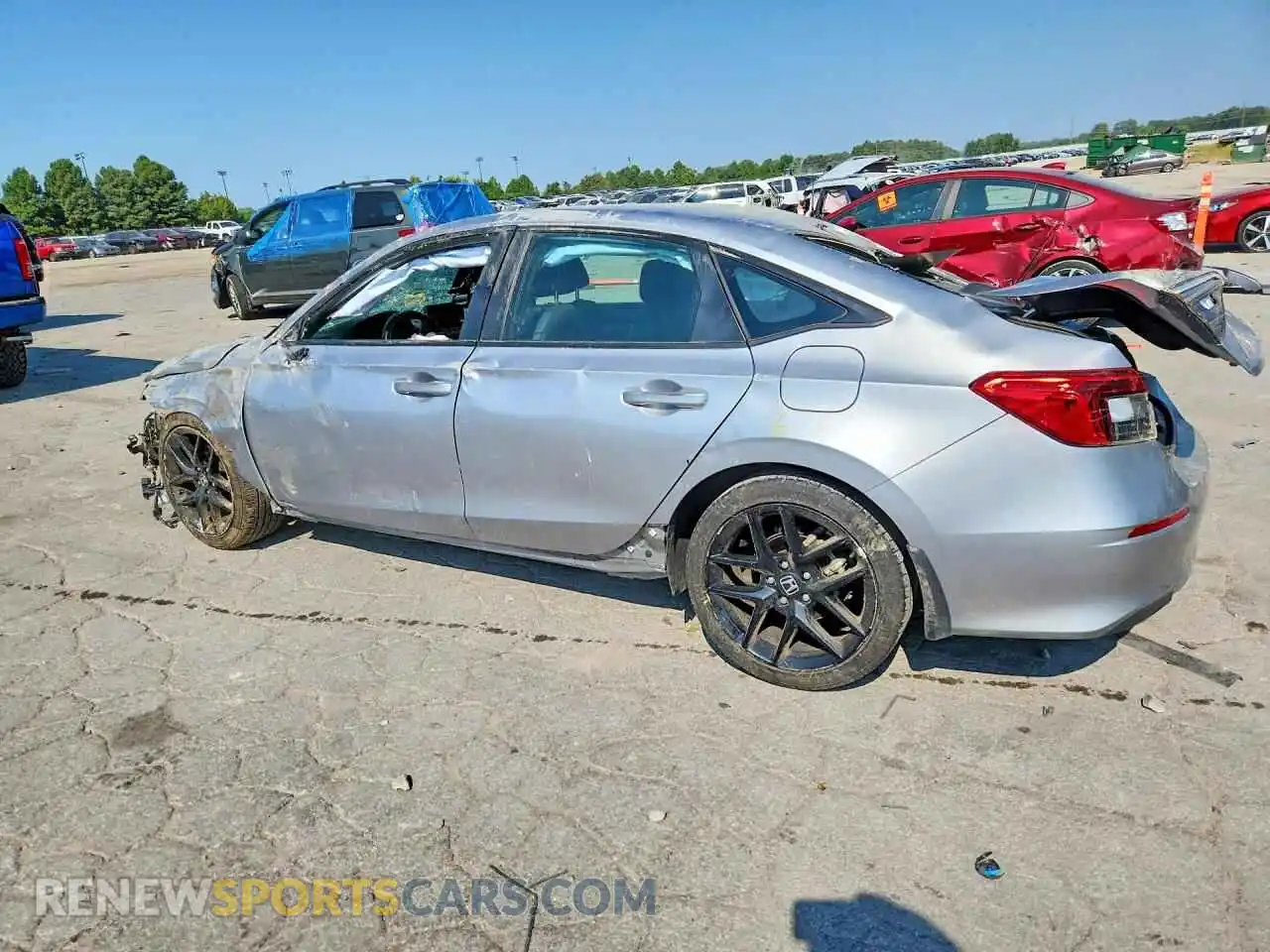 2 Фотография поврежденного автомобиля 2HGFE2F57RH577516 HONDA CIVIC 2024