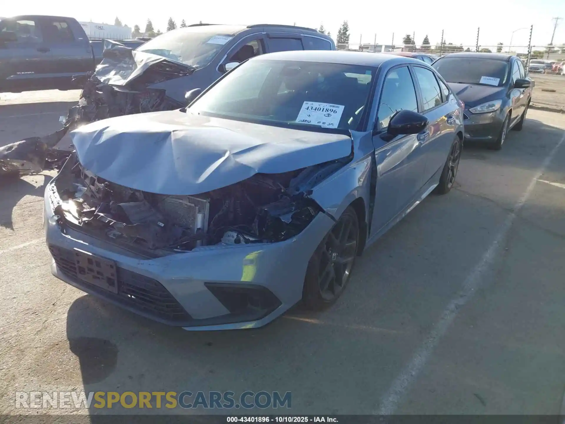2 Photograph of a damaged car 2HGFE2F57RH590928 HONDA CIVIC 2024