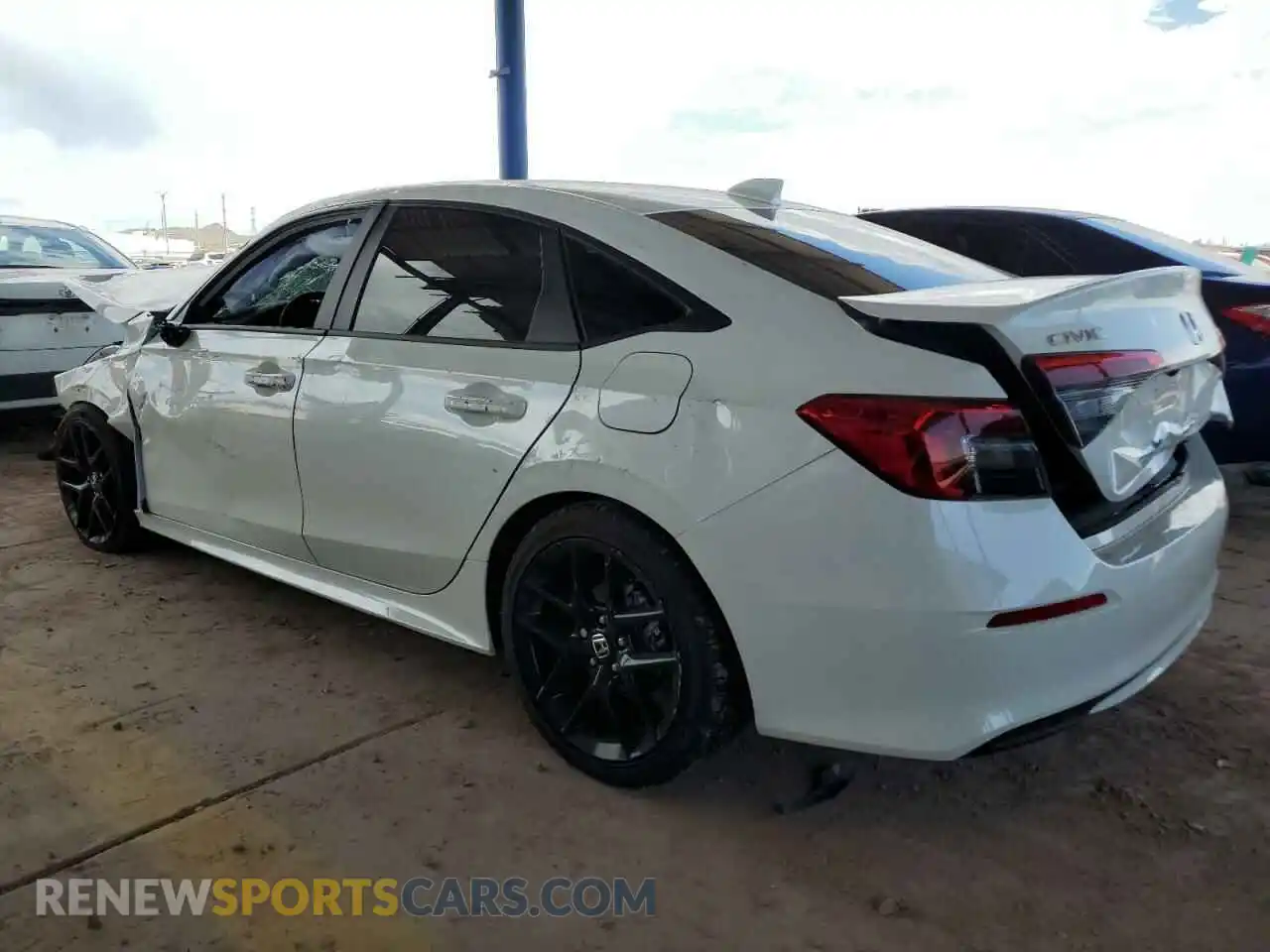 2 Photograph of a damaged car 2HGFE2F57RH593537 HONDA CIVIC 2024
