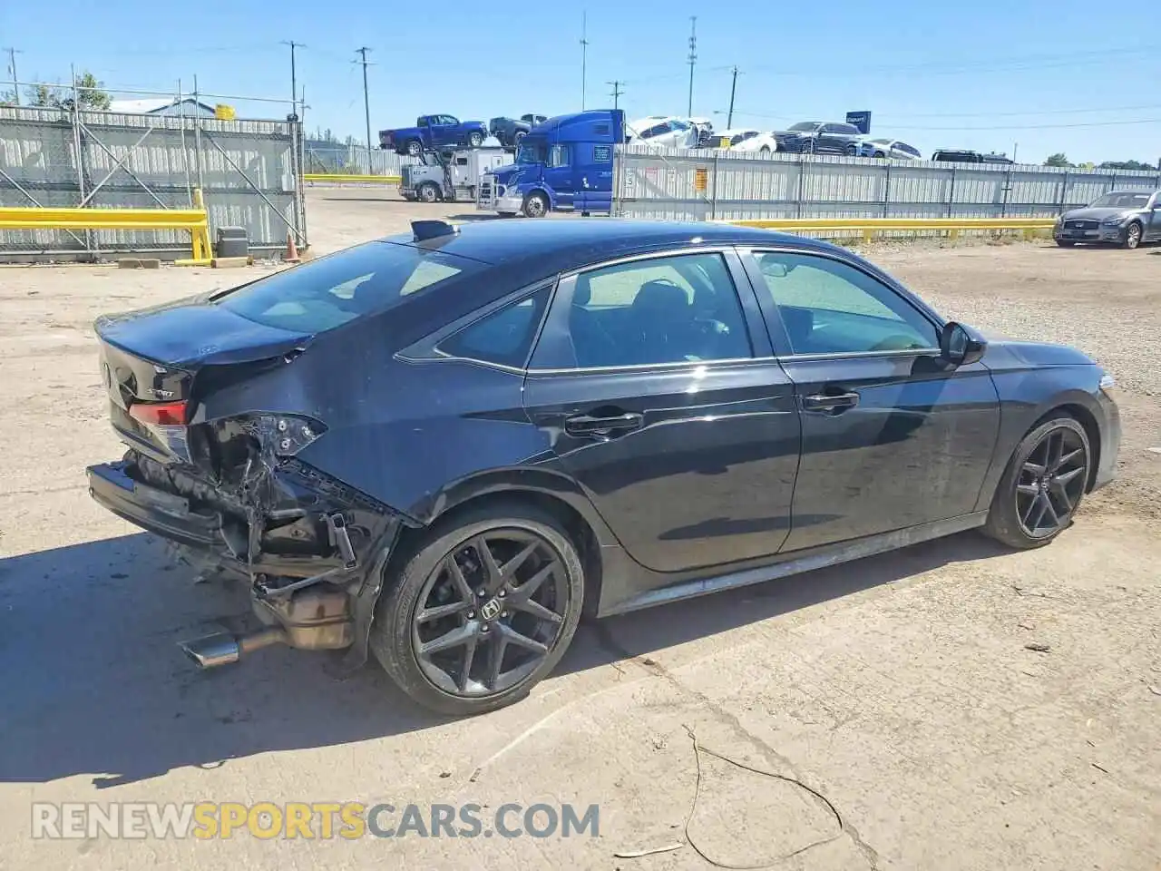3 fotografías del automóvil dañado 2HGFE2F58RH519592 HONDA CIVIC 2024