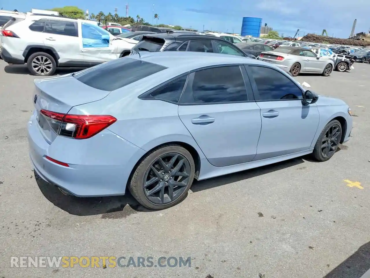 3 Photograph of a damaged car 2HGFE2F58RH521150 HONDA CIVIC 2024