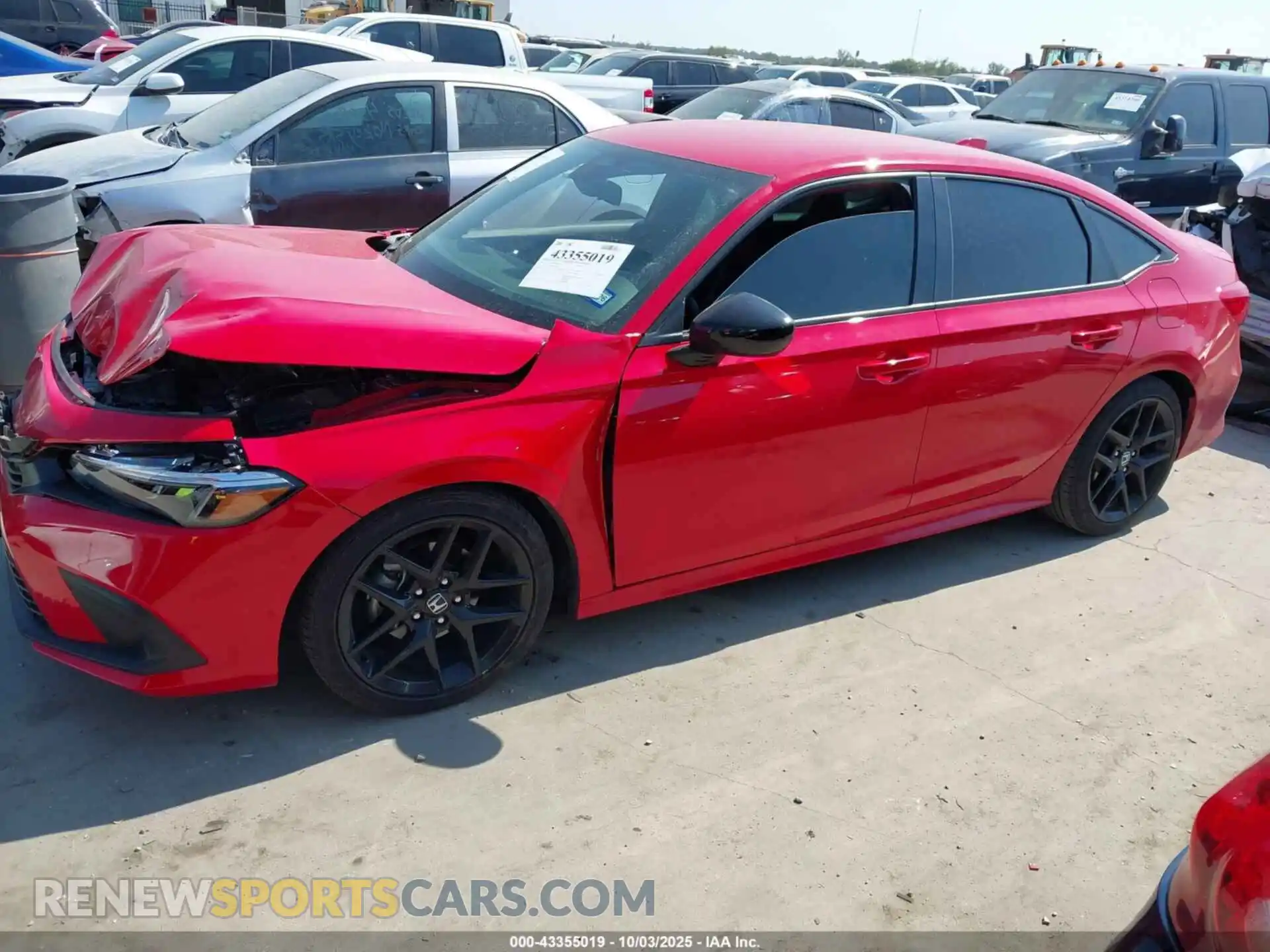 2 Photograph of a damaged car 2HGFE2F58RH525943 HONDA CIVIC 2024