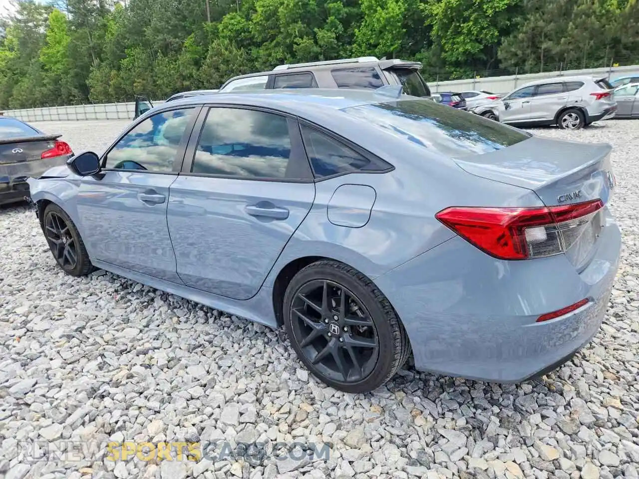 2 Photograph of a damaged car 2HGFE2F58RH532116 HONDA CIVIC 2024