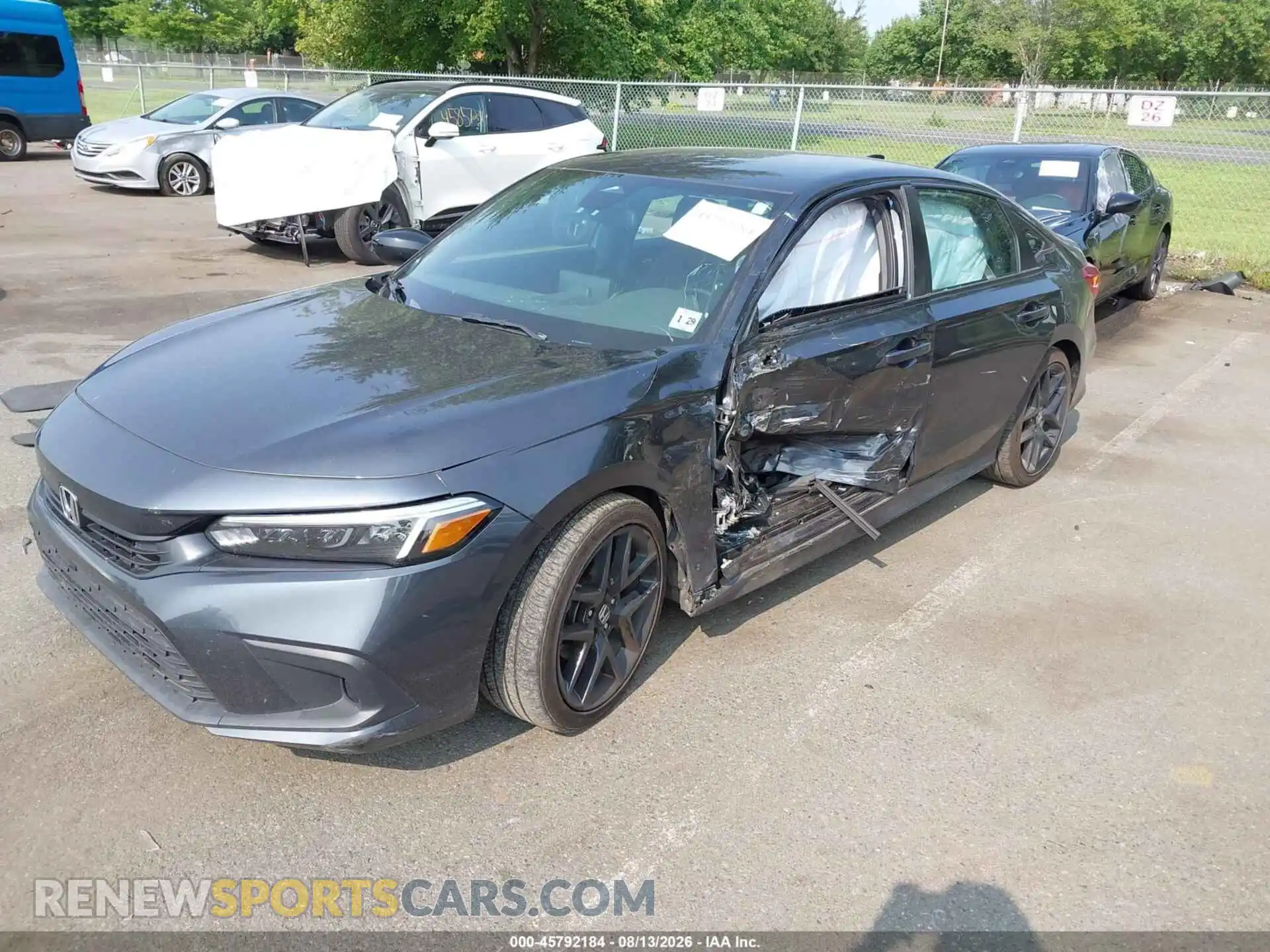 2 Photograph of a damaged car 2HGFE2F58RH533072 HONDA CIVIC 2024