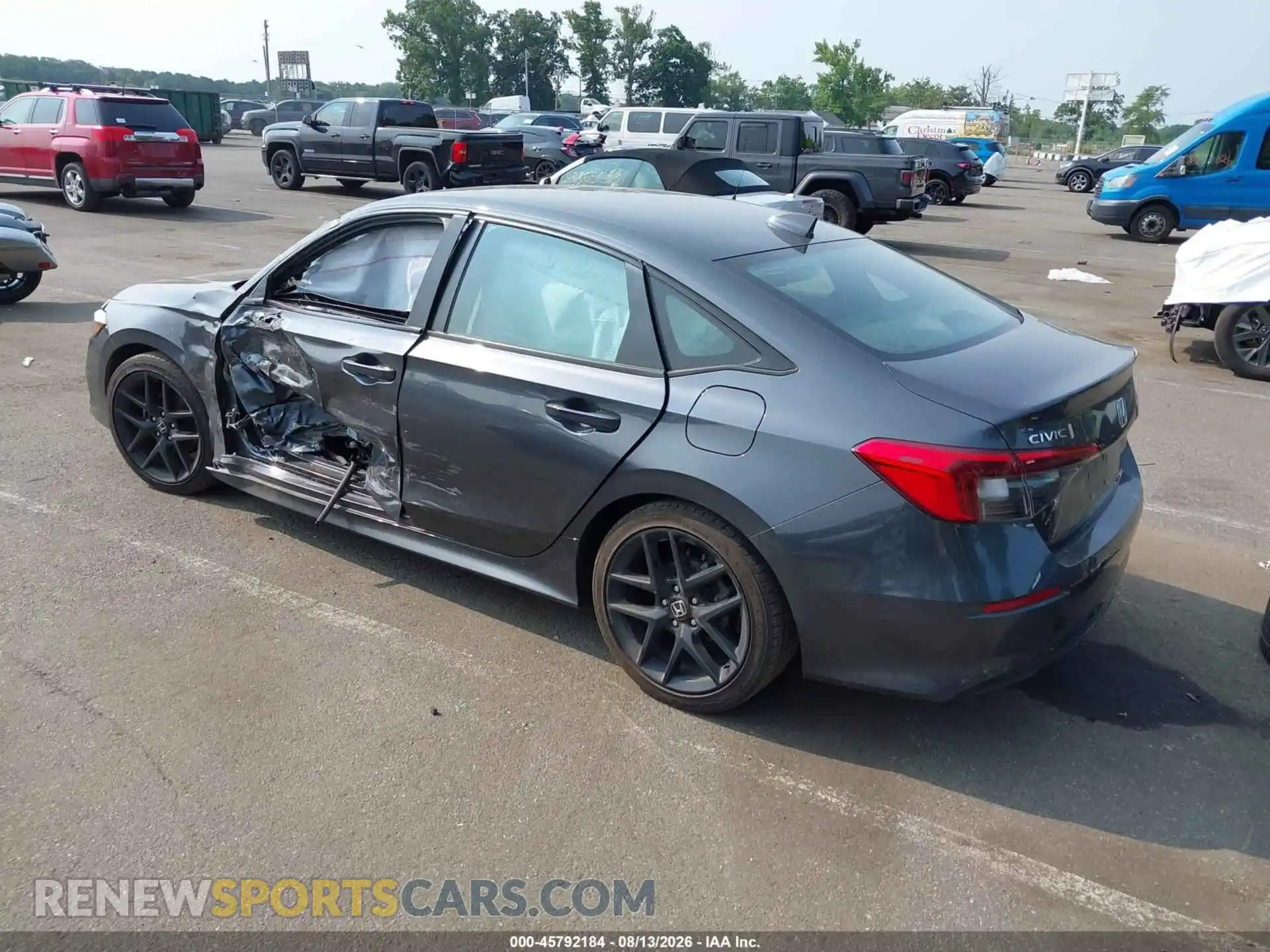 3 Photograph of a damaged car 2HGFE2F58RH533072 HONDA CIVIC 2024