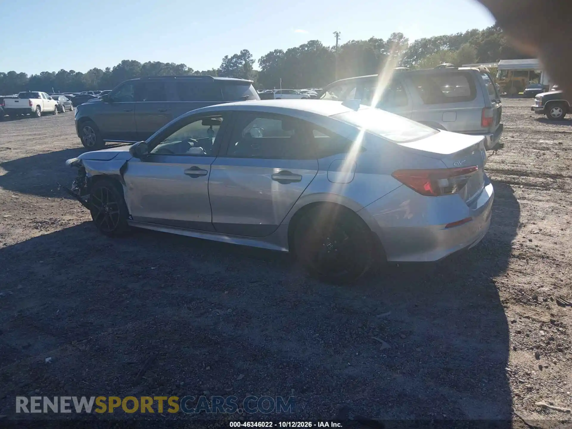 3 fotografías del automóvil dañado 2HGFE2F58RH534044 HONDA CIVIC 2024