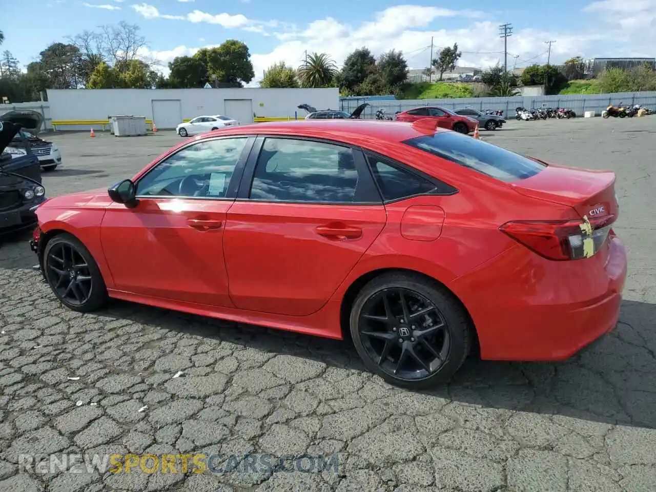 2 Photograph of a damaged car 2HGFE2F58RH547070 HONDA CIVIC 2024