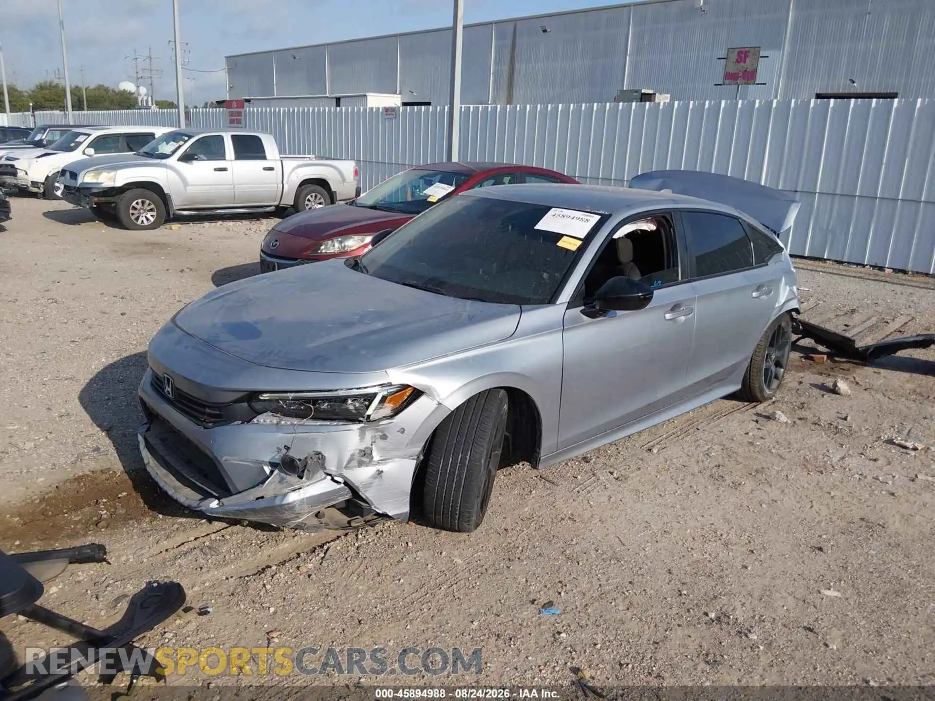 2 Photograph of a damaged car 2HGFE2F58RH548610 HONDA CIVIC 2024