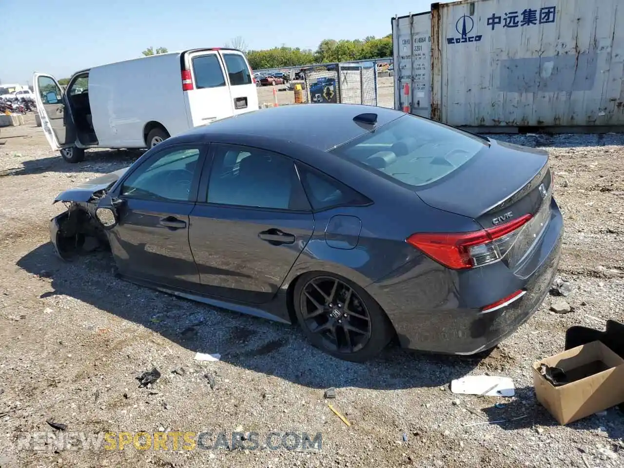 2 Photograph of a damaged car 2HGFE2F58RH554245 HONDA CIVIC 2024