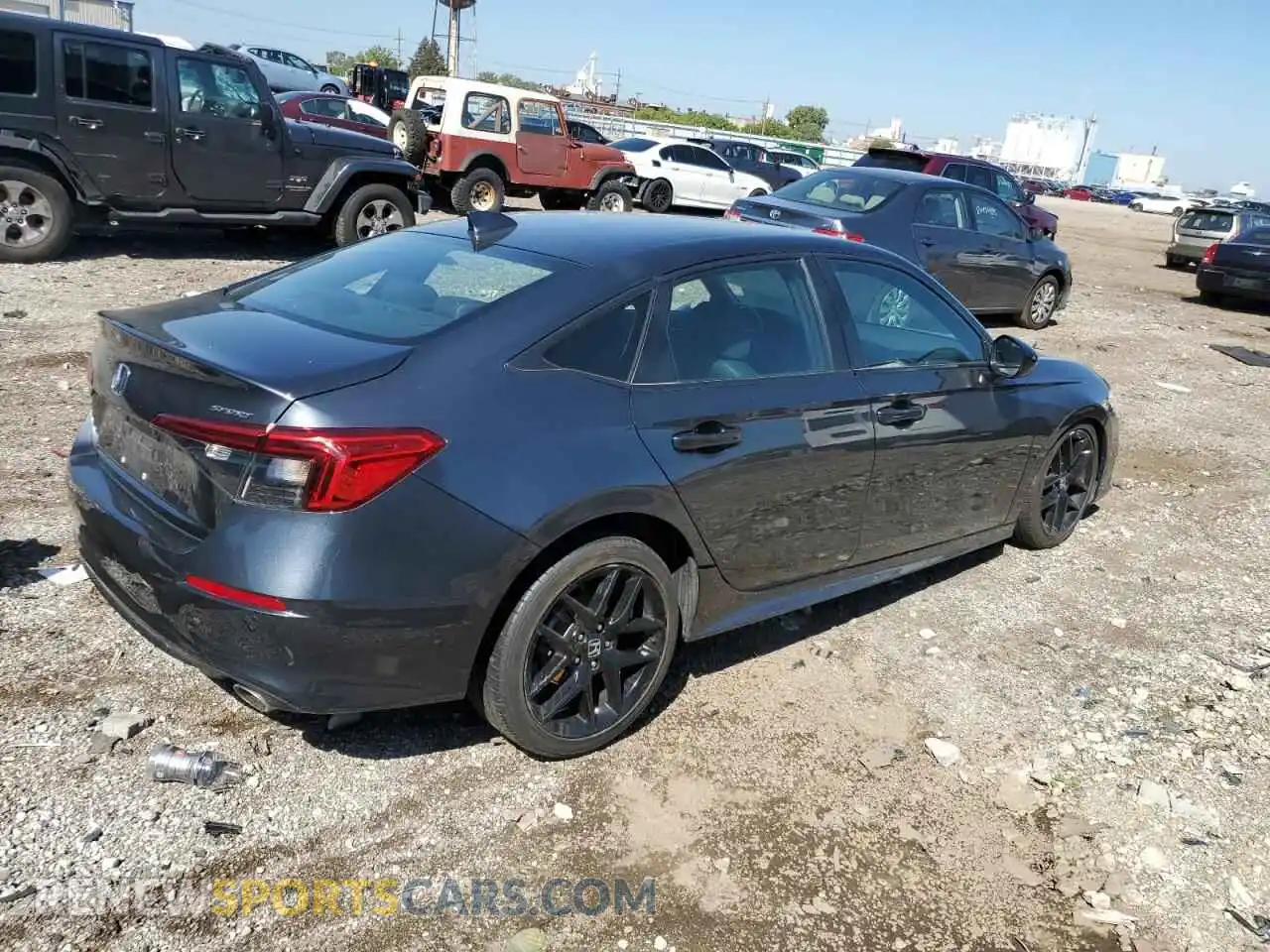 3 Photograph of a damaged car 2HGFE2F58RH554245 HONDA CIVIC 2024