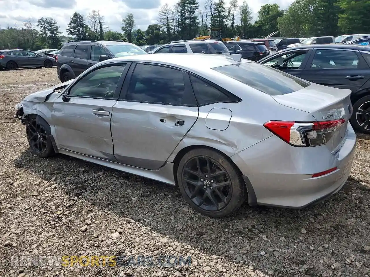 2 Photograph of a damaged car 2HGFE2F58RH555573 HONDA CIVIC 2024