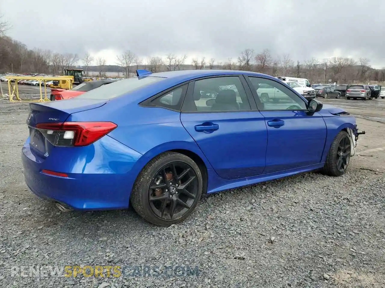 3 Photograph of a damaged car 2HGFE2F58RH574222 HONDA CIVIC 2024
