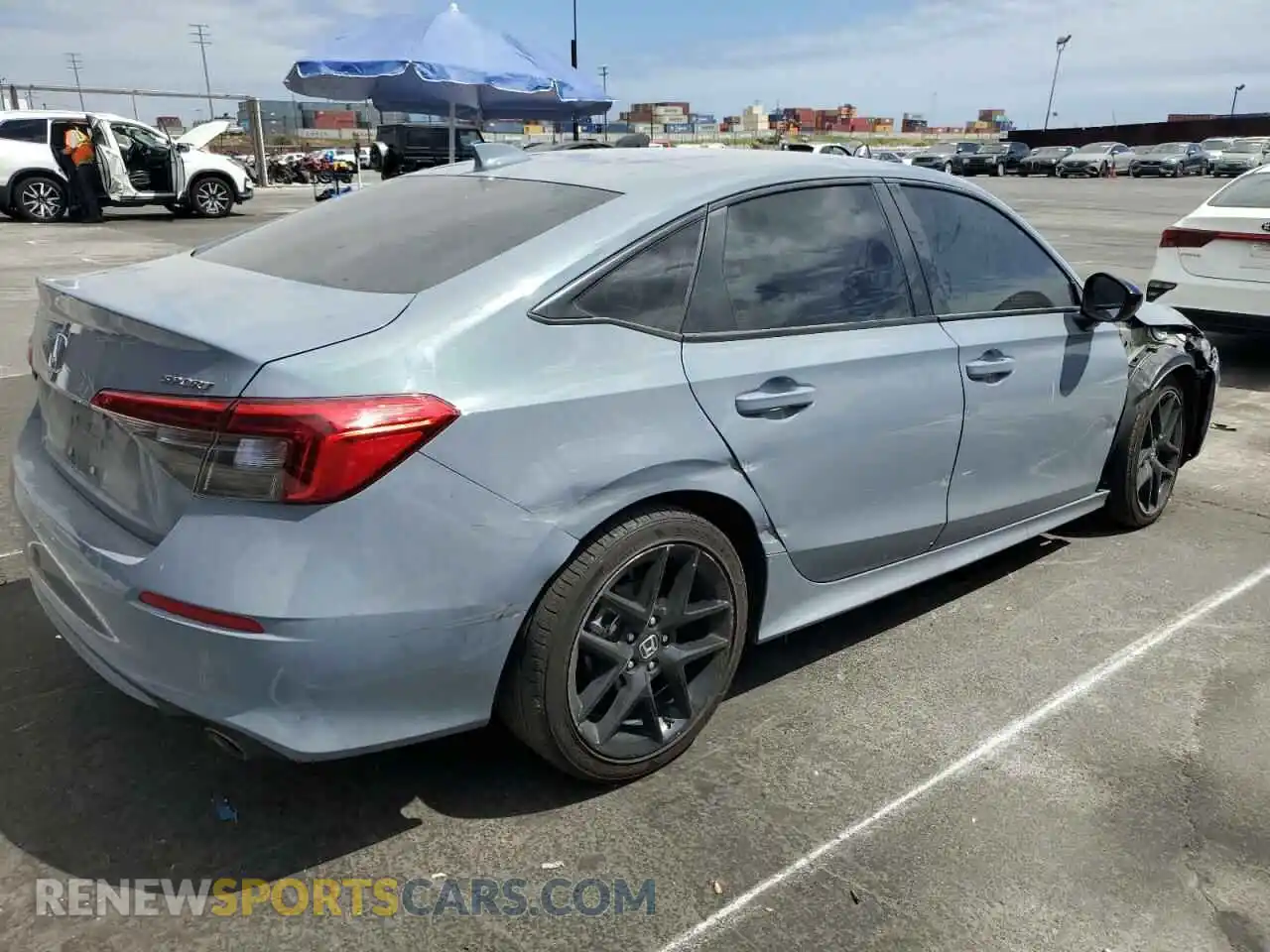 3 fotografías del automóvil dañado 2HGFE2F58RH588380 HONDA CIVIC 2024