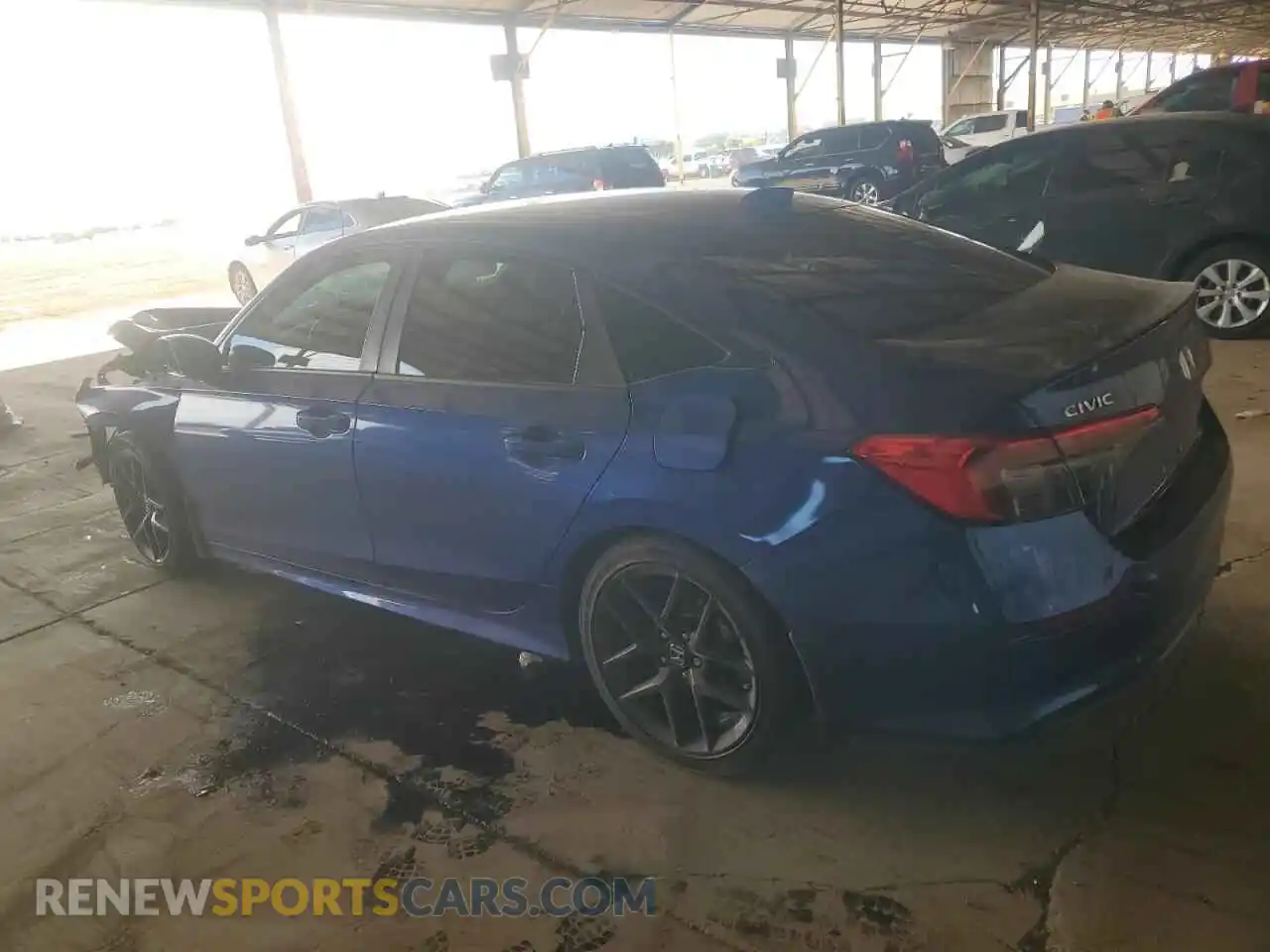 2 Photograph of a damaged car 2HGFE2F58RH590629 HONDA CIVIC 2024