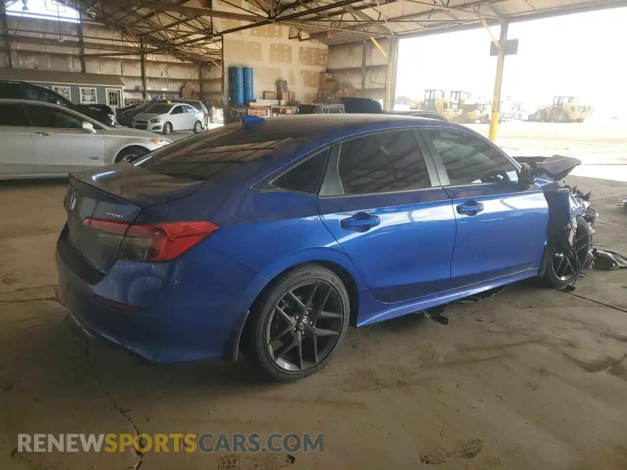 3 Photograph of a damaged car 2HGFE2F58RH590629 HONDA CIVIC 2024