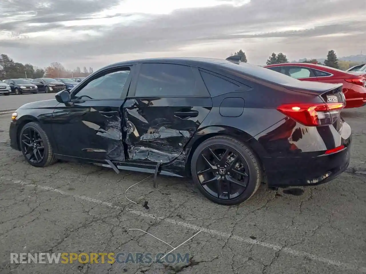 2 Photograph of a damaged car 2HGFE2F59RH500050 HONDA CIVIC 2024