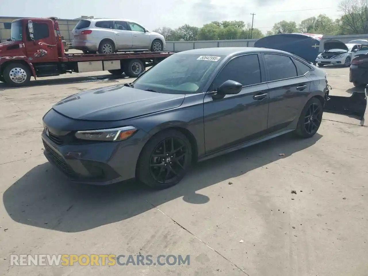 1 Photograph of a damaged car 2HGFE2F59RH502624 HONDA CIVIC 2024
