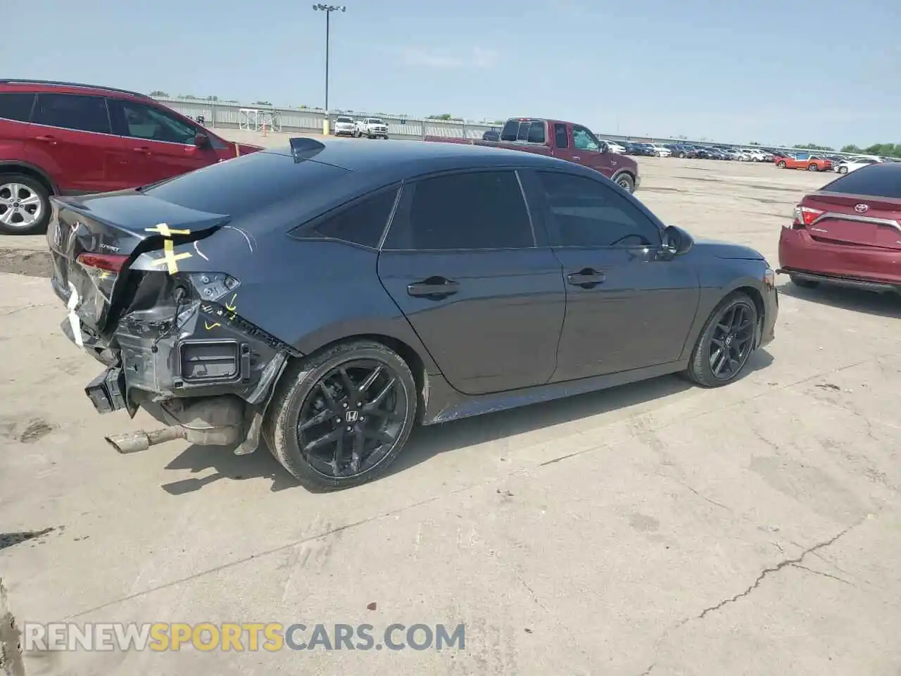 3 Photograph of a damaged car 2HGFE2F59RH502624 HONDA CIVIC 2024