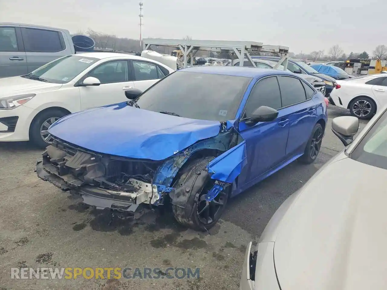 1 Photograph of a damaged car 2HGFE2F59RH504941 HONDA CIVIC 2024