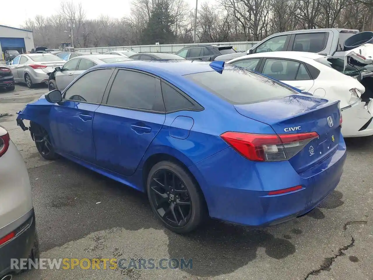 2 Photograph of a damaged car 2HGFE2F59RH504941 HONDA CIVIC 2024