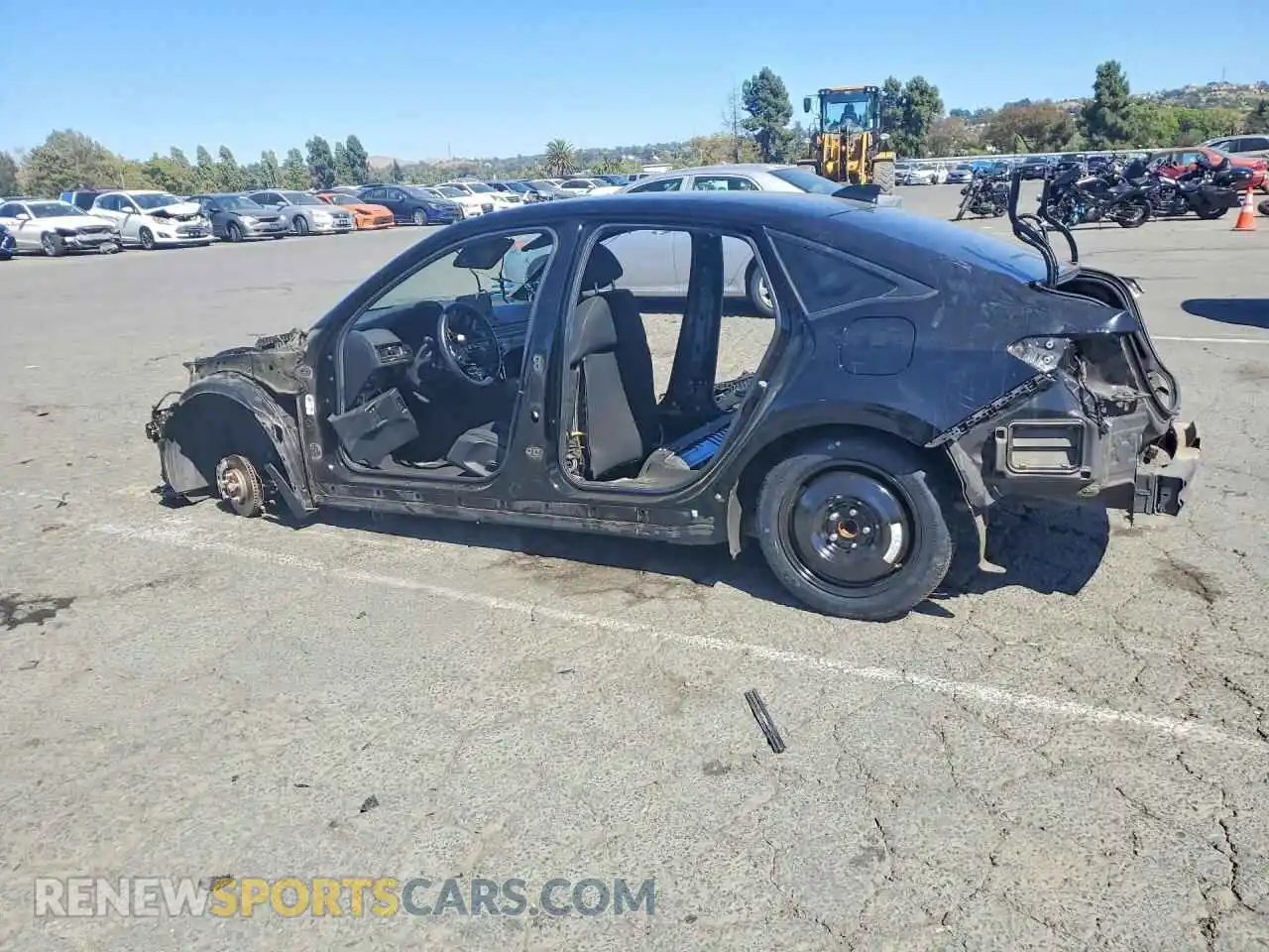 2 fotografías del automóvil dañado 2HGFE2F59RH505703 HONDA CIVIC 2024