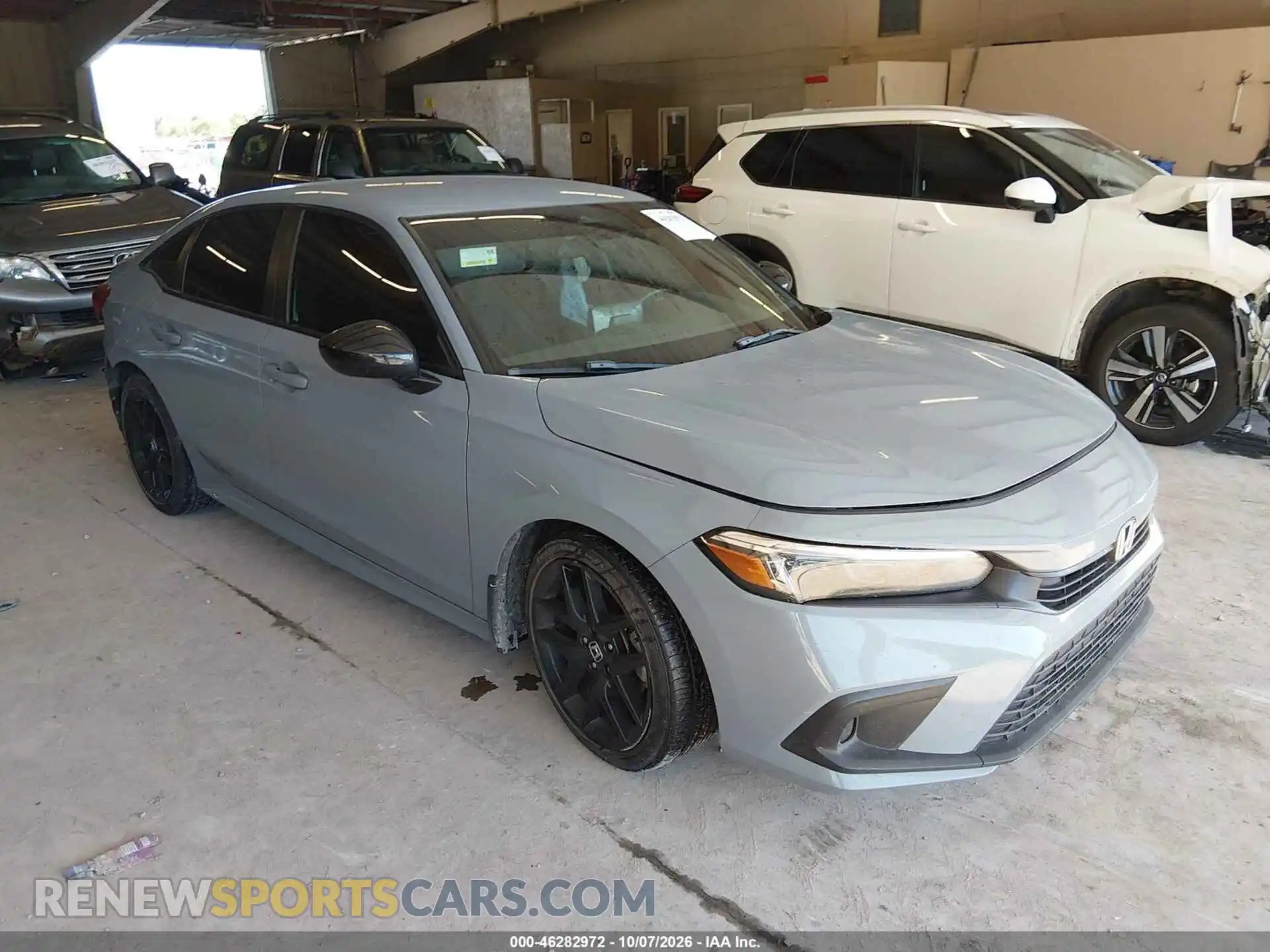 1 Photograph of a damaged car 2HGFE2F59RH517947 HONDA CIVIC 2024