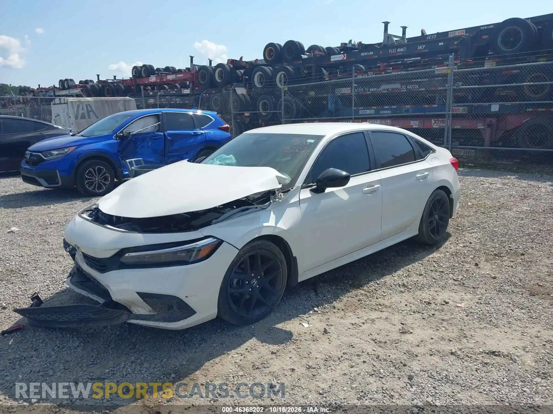 2 fotografías del automóvil dañado 2HGFE2F59RH520637 HONDA CIVIC 2024