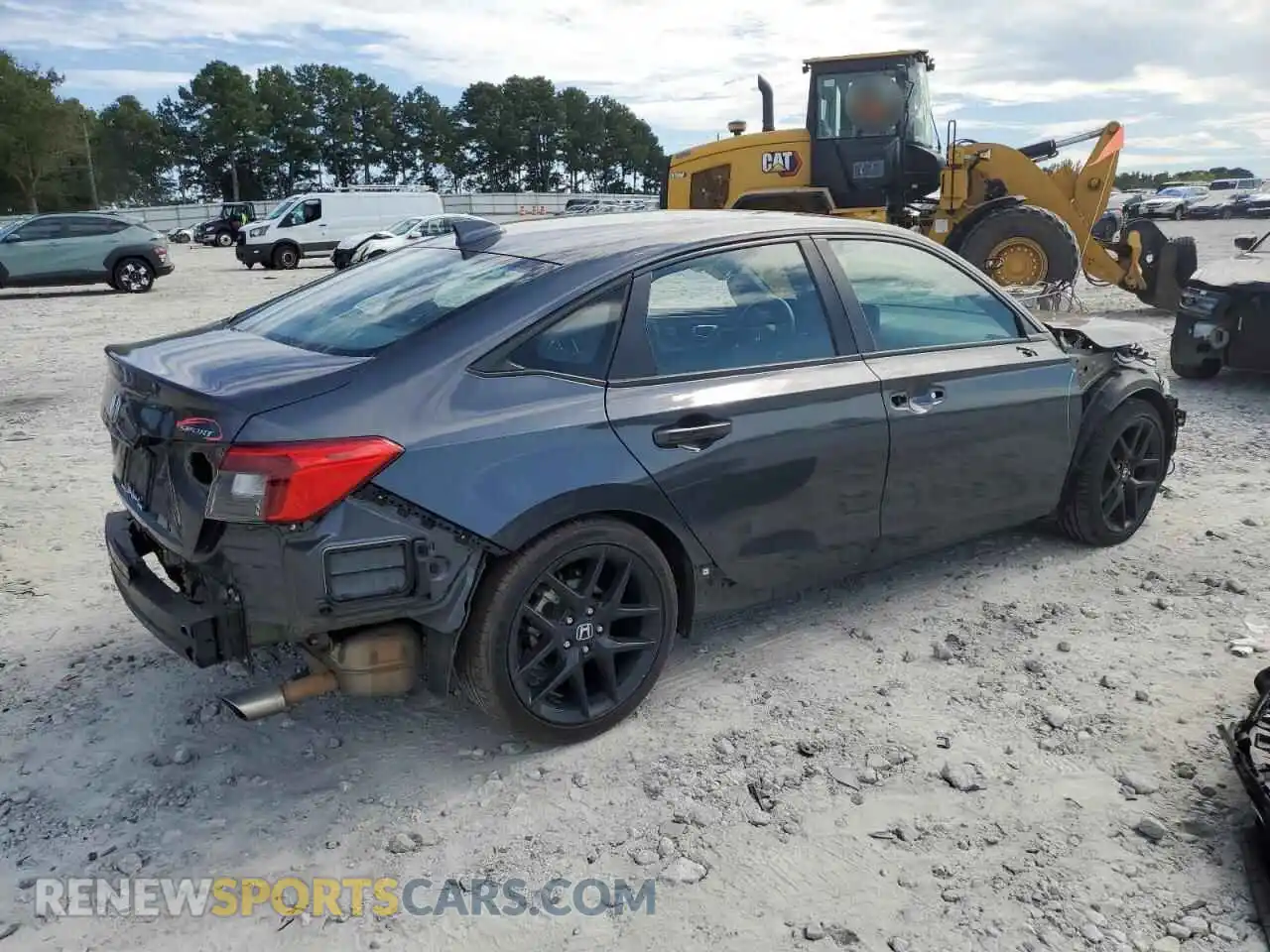 3 fotografías del automóvil dañado 2HGFE2F59RH523117 HONDA CIVIC 2024