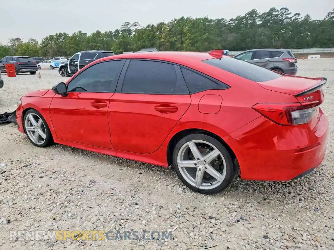 2 Photograph of a damaged car 2HGFE2F59RH537812 HONDA CIVIC 2024