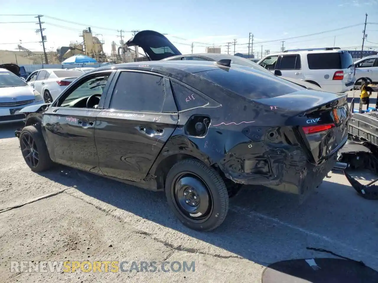 2 Photograph of a damaged car 2HGFE2F59RH540824 HONDA CIVIC 2024