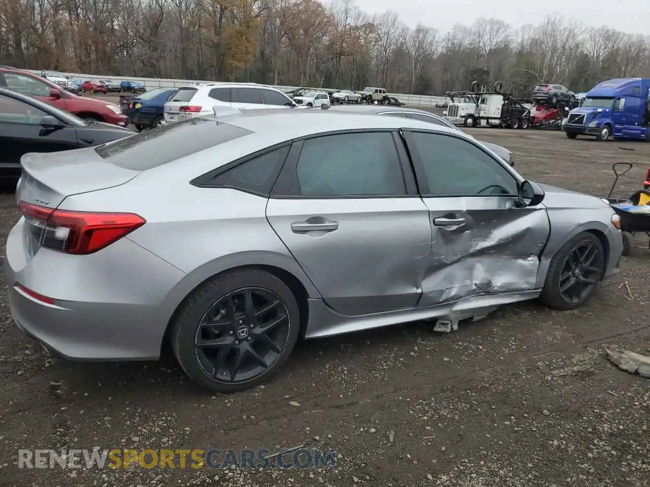 3 Photograph of a damaged car 2HGFE2F59RH542055 HONDA CIVIC 2024