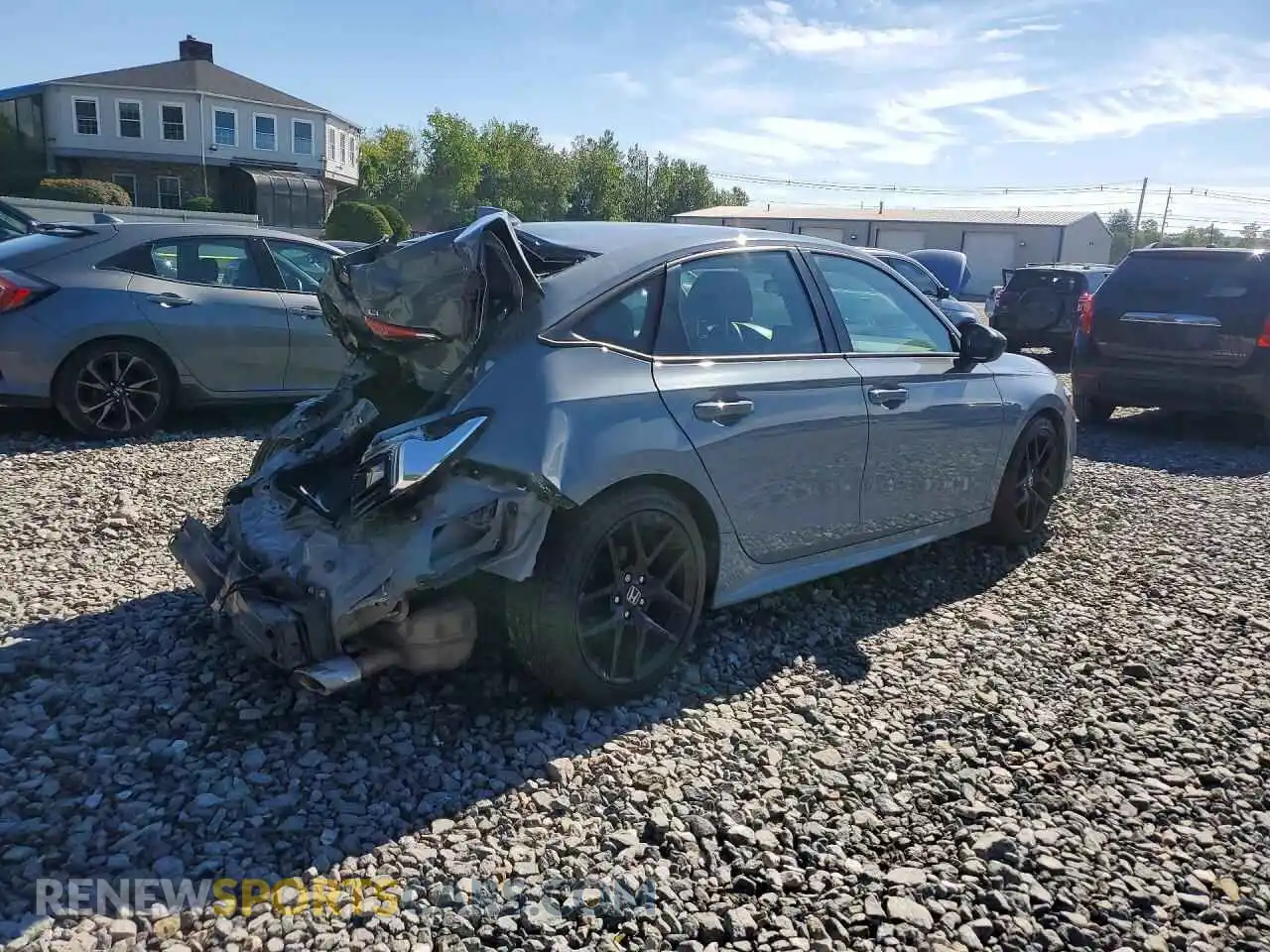 3 Photograph of a damaged car 2HGFE2F59RH543268 HONDA CIVIC 2024