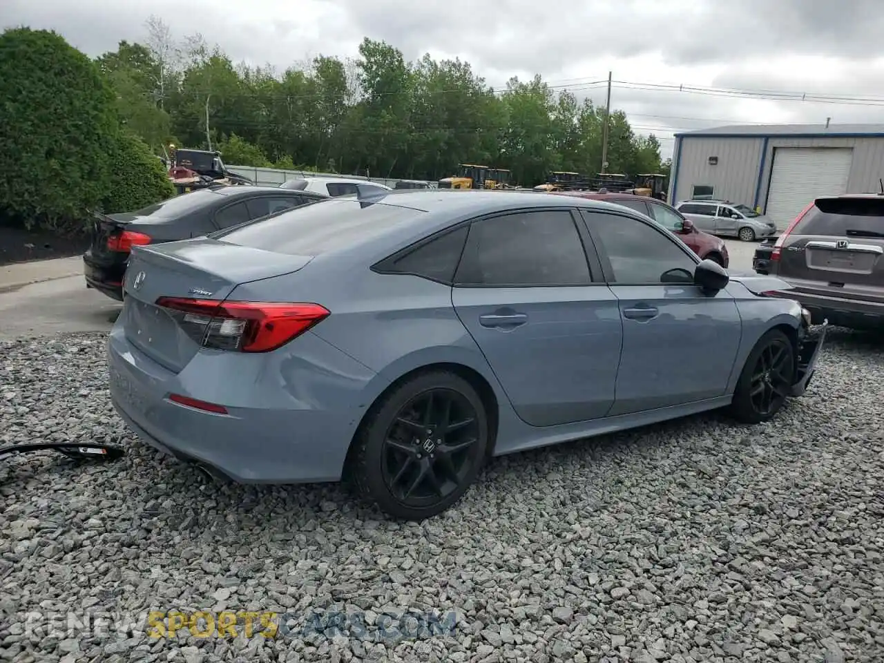 3 Photograph of a damaged car 2HGFE2F59RH549457 HONDA CIVIC 2024
