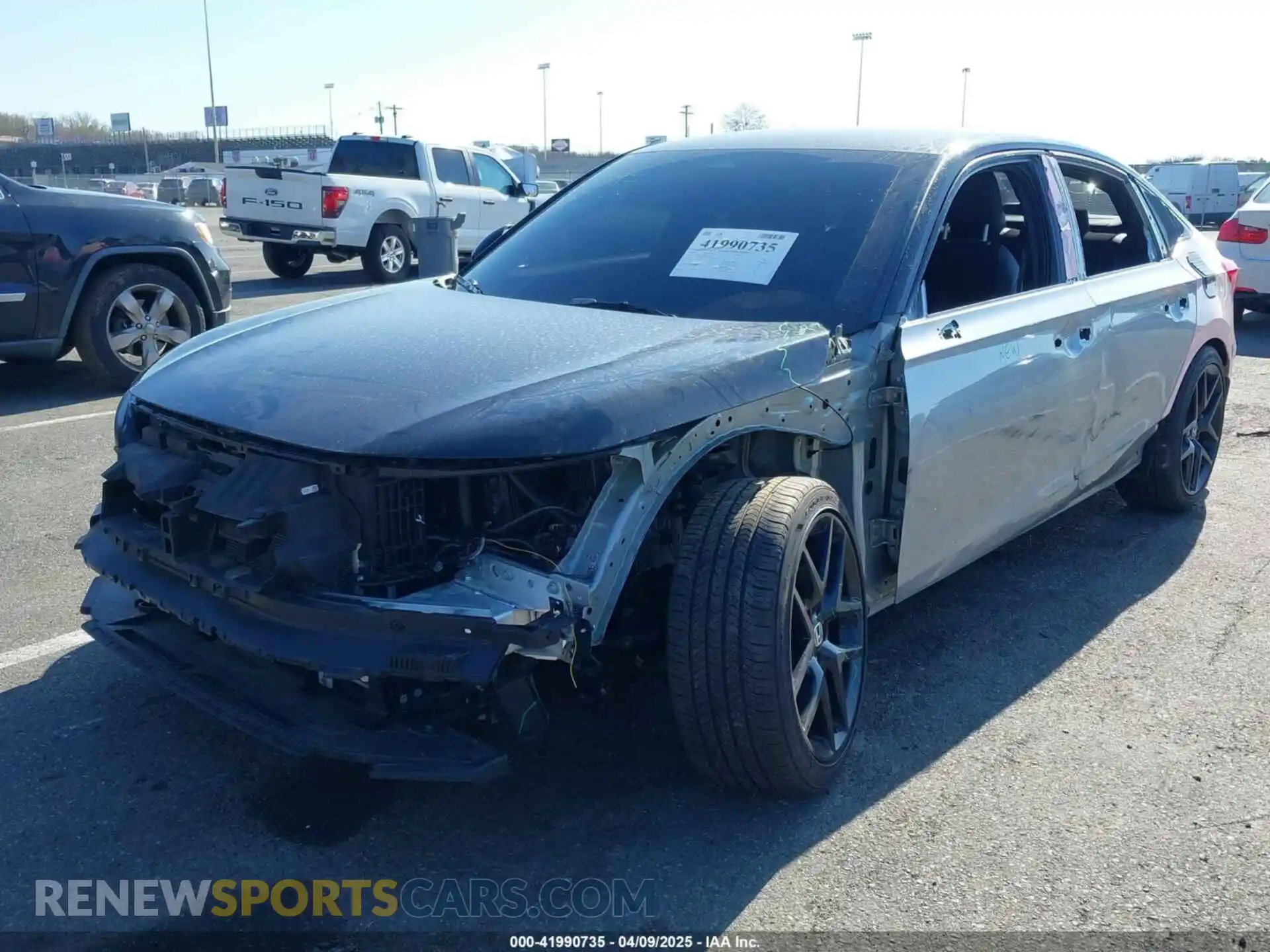 2 Photograph of a damaged car 2HGFE2F59RH549670 HONDA CIVIC 2024