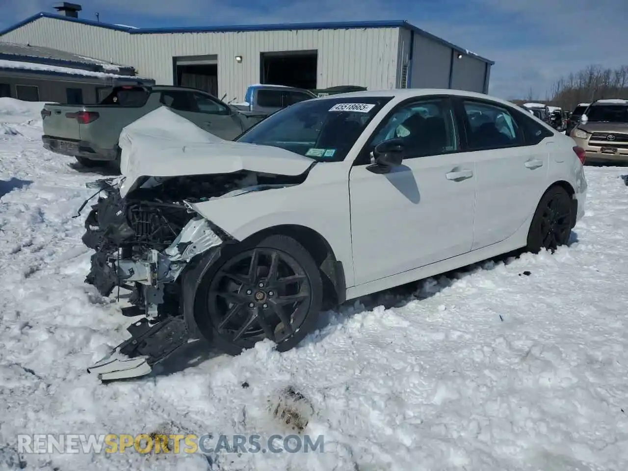 1 Photograph of a damaged car 2HGFE2F59RH550706 HONDA CIVIC 2024